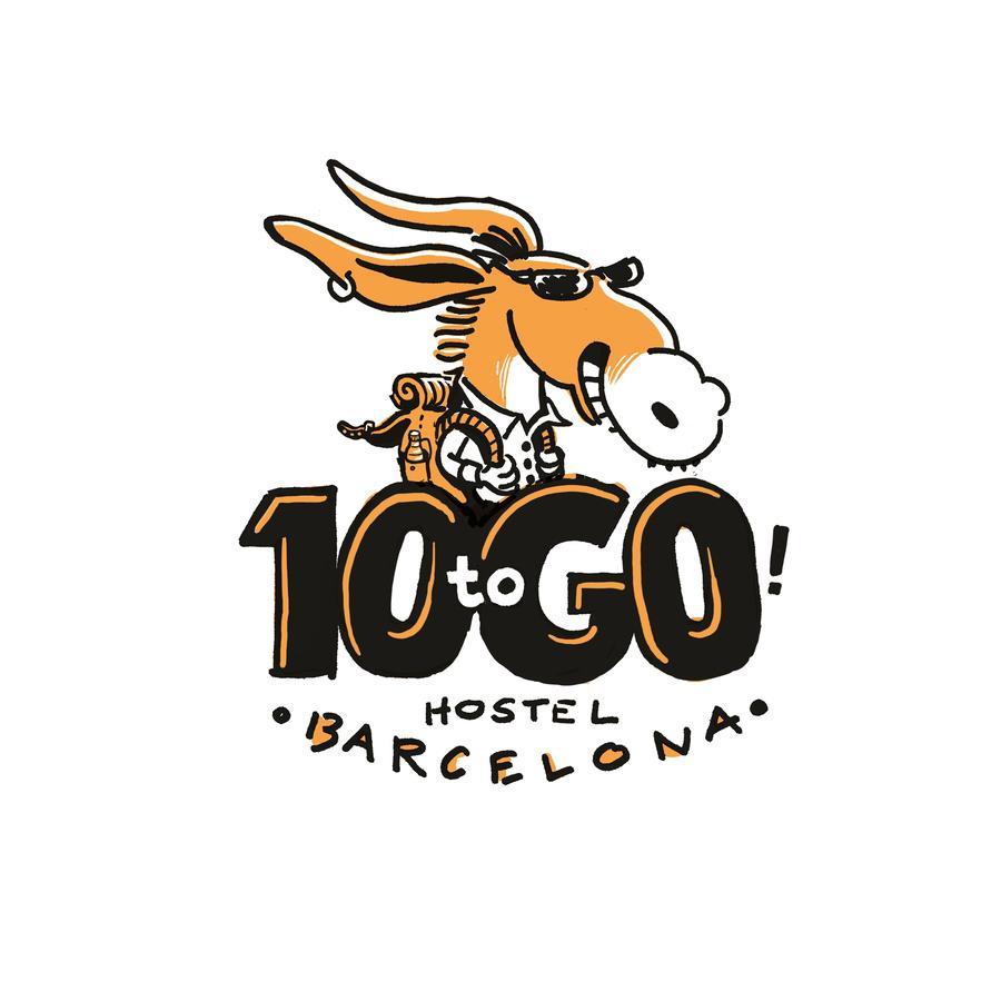 Ten To Go Hostel Barcelona Exteriör bild